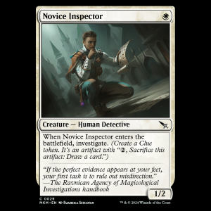 MTG Novice Inspector Murders at Karlov Manor mkm#29
