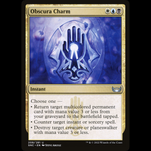 MTG Obscura Charm Streets of New Capenna snc#208