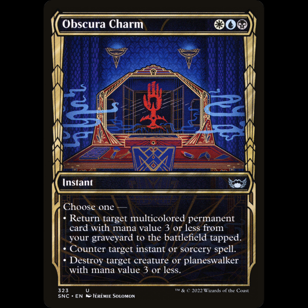 mtg obscura cards Magic The Gathering Streets of New Capenna Theme Booster The Obscura main image 0