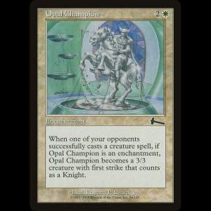 MTG Opal Champion Urza's Legacy ulg#16