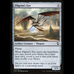 MTG Pilgrim's Eye Commander 2018 c18#214