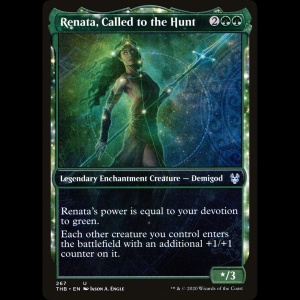 MTG Renata, la Llamada a la Caza (Renata, Called to the Hunt) Theros Beyond Death thb#267