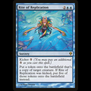 MTG Rito de replicación (Rite of Replication) Zendikar zen#61