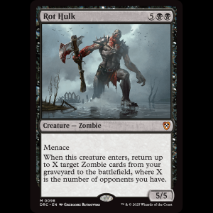 MTG Rot Hulk Aetherdrift Commander drc#98