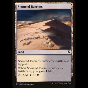 MTG Scoured Barrens Commander 2018 c18#276