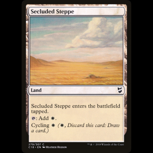 MTG Secluded Steppe Commander 2018 c18#279