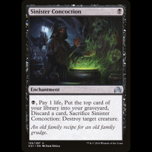 MTG Sinister Concoction Shadows over Innistrad soi#135