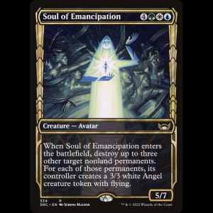 MTG Soul of Emancipation Streets of New Capenna snc#334