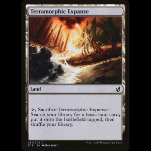 MTG Terramorphic Expanse Commander 2019 c19#281