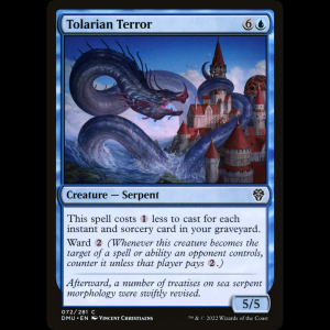 MTG Tolarian Terror Dominaria United dmu#72