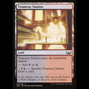 MTG Tramway Station Streets of New Capenna snc#258