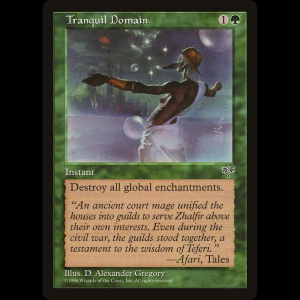 MTG Dominio apacible (Tranquil Domain) Mirage mir#245