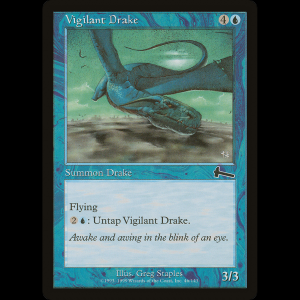 MTG Vigilant Drake Urza's Legacy ulg#46