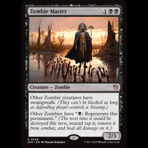 MTG Zombie Master Aetherdrift Commander drc#46