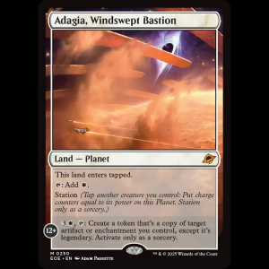 MTG Adagia, Windswept Bastion Edge of Eternities eoe#250