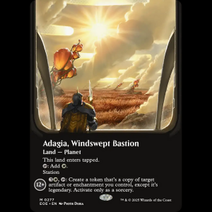 MTG Adagia, Windswept Bastion Edge of Eternities eoe#277
