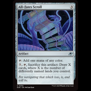 MTG All-Fates Scroll Edge of Eternities eoe#234