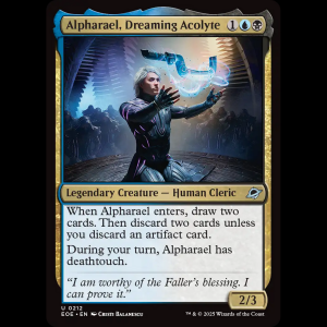 MTG Alpharael, Dreaming Acolyte Edge of Eternities eoe#212
