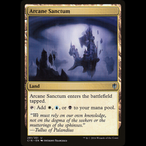 MTG Santuario arcano (Arcane Sanctum) Commander 2016 c16#281