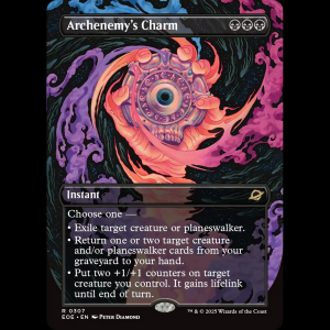 MTG Archenemy's Charm Edge of Eternities eoe#307