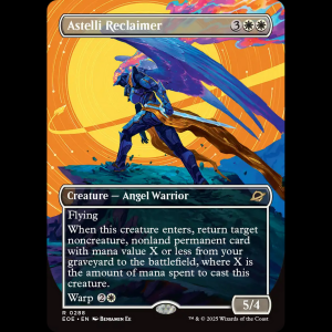 MTG Astelli Reclaimer Edge of Eternities eoe#288