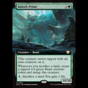 MTG Baloth Prime Edge of Eternities Commander eoc#33
