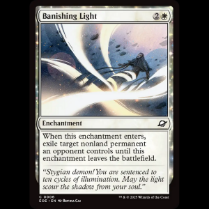 MTG Banishing Light Edge of Eternities eoe#6