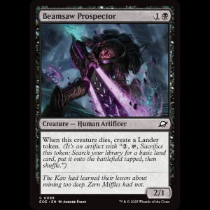 MTG Beamsaw Prospector Edge of Eternities eoe#89