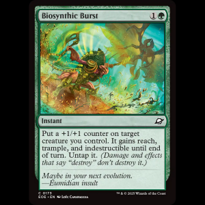 MTG Biosynthic Burst Edge of Eternities eoe#173