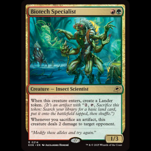 MTG Biotech Specialist Edge of Eternities eoe#214