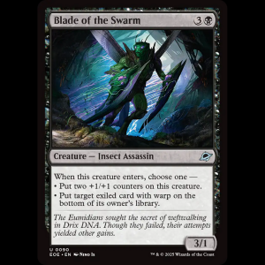 MTG Blade of the Swarm Edge of Eternities eoe#90