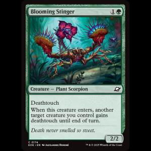 MTG Blooming Stinger Edge of Eternities eoe#174