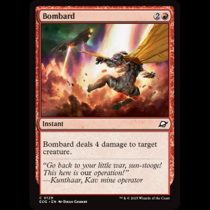 MTG Bombard Edge of Eternities eoe#129