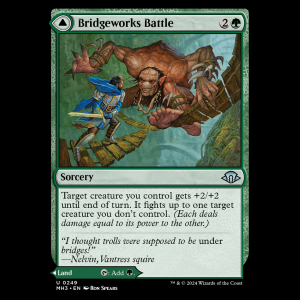 MTG Bridgeworks Battle // Tanglespan Bridgeworks Modern Horizons 3 mh3#249