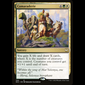 MTG Camaraderie New Capenna Commander ncc#334