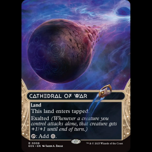 MTG Cathedral of War Edge of Eternities: Stellar Sights eos#6