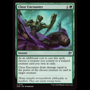 MTG Close Encounter Edge of Eternities eoe#176