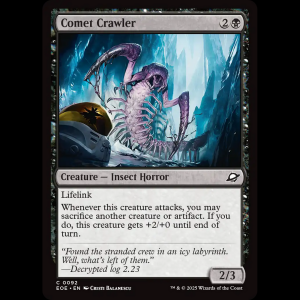 MTG Comet Crawler Edge of Eternities eoe#92