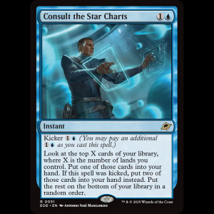 MTG Consult the Star Charts Edge of Eternities eoe#51
