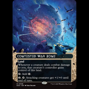 MTG Contested War Zone Edge of Eternities: Stellar Sights eos#8