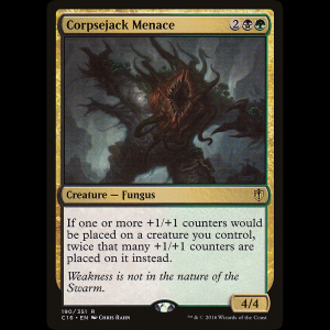 MTG Guíacuerpos amenazante (Corpsejack Menace) Commander 2016 c16#190