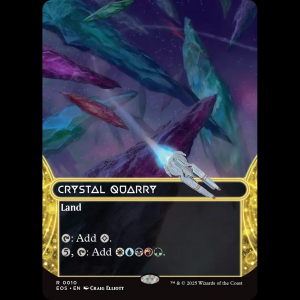 MTG Crystal Quarry Edge of Eternities: Stellar Sights eos#10