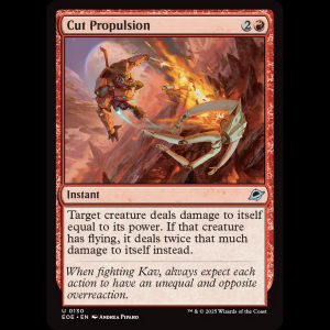 MTG Cut Propulsion Edge of Eternities eoe#130