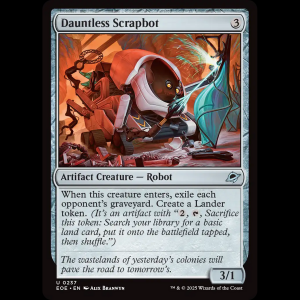 MTG Dauntless Scrapbot Edge of Eternities eoe#237