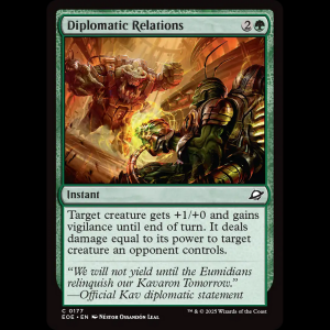 MTG Diplomatic Relations Edge of Eternities eoe#177