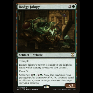MTG Dodgy Jalopy New Capenna Commander ncc#58