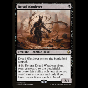 MTG Errante aterrador (Dread Wanderer) Amonkhet akh#88