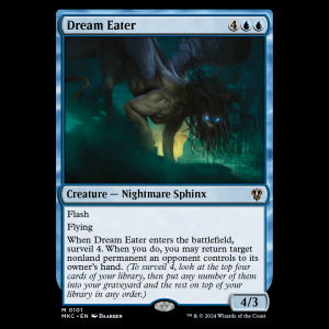 MTG Dream Eater Murders at Karlov Manor Commander mkc#101