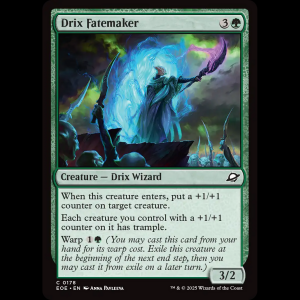 MTG Drix Fatemaker Edge of Eternities eoe#178