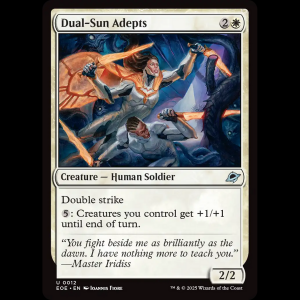 MTG Dual-Sun Adepts Edge of Eternities eoe#12
